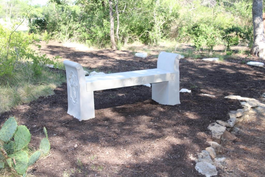 Custom Bench, St. Francis Walk