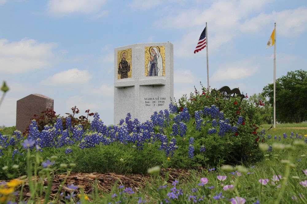 Marian Garden at Our Lady of the Rosary Cemetery
